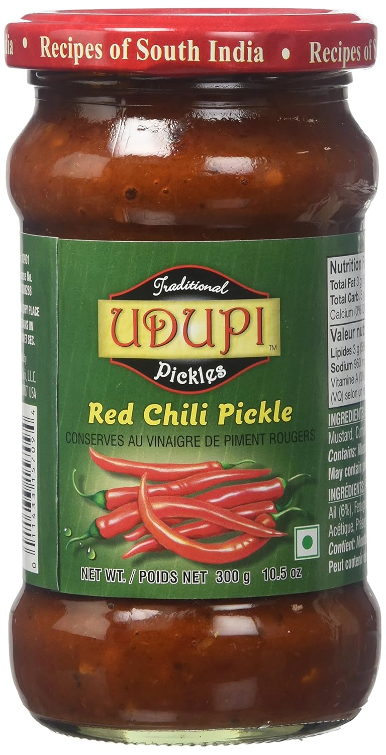 Udupi Red Chili Pickle 300 Grams