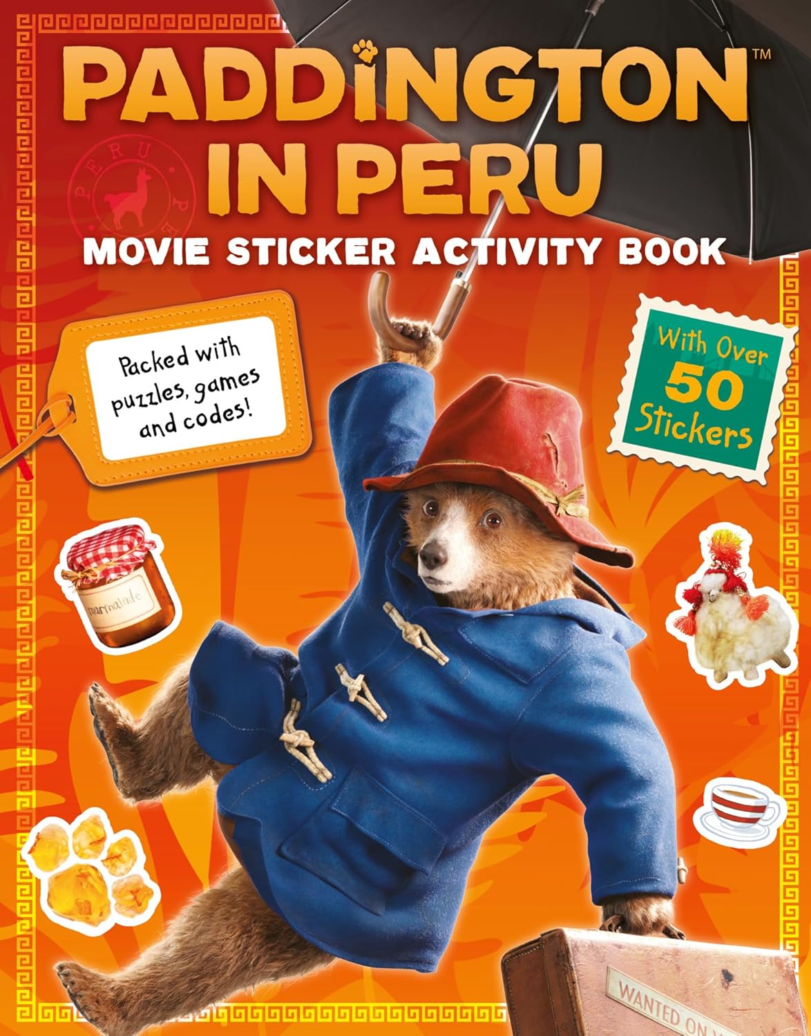 Paddington in Peru: Movie Sticker Activity Book: New for 2024, the official sticker activity book of the third Paddington movie!