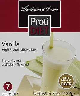 Protidiet Shake - Vanilla (7/box) Net Wt 6.7oz