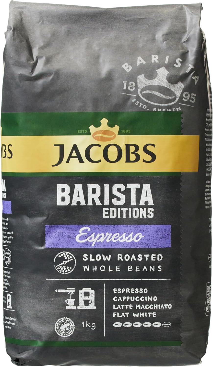Jacobs Barista Editions Espresso UTZ Whole Grain