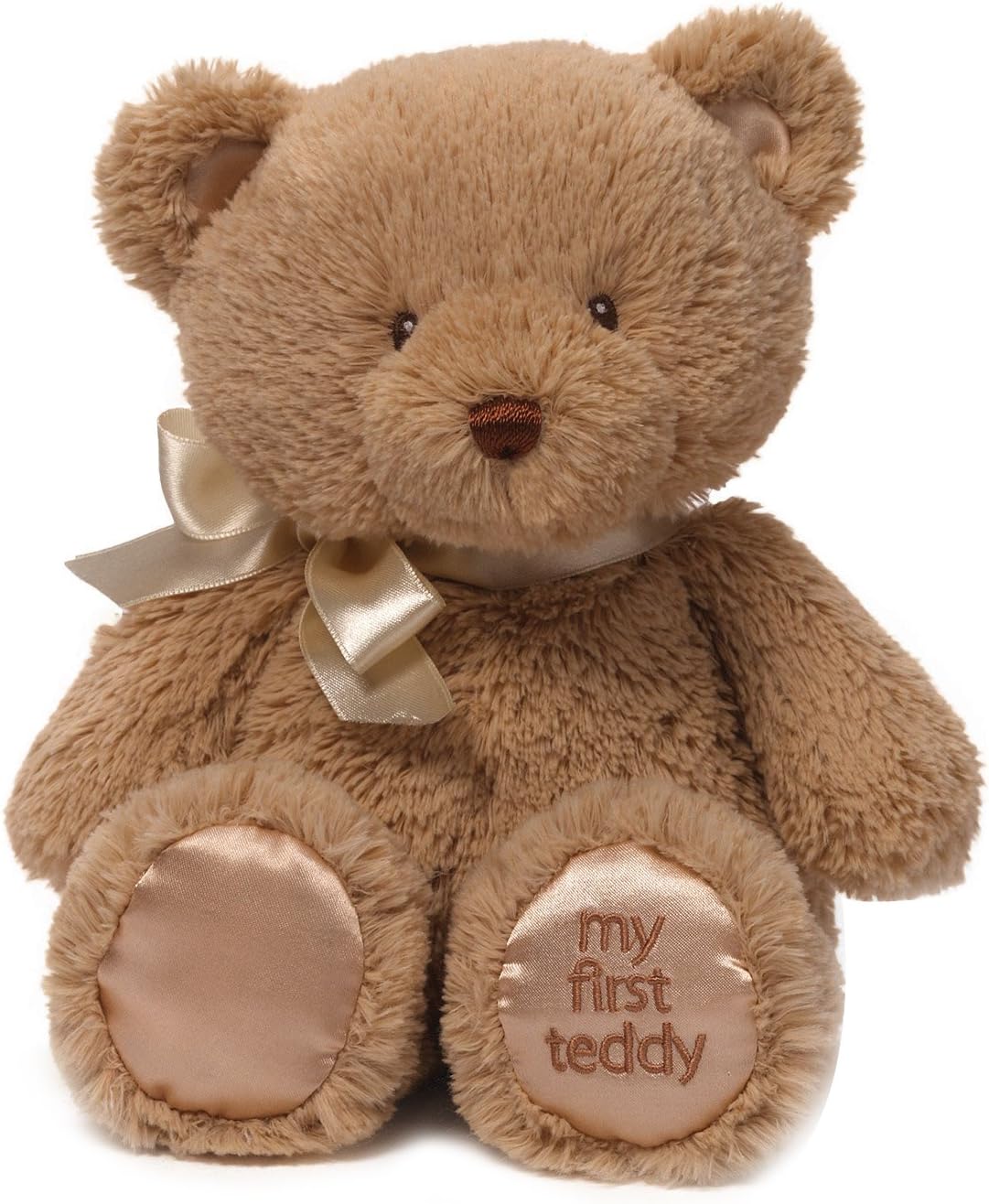 GUND Baby My First Teddy Bear, Ultra Soft Animal Plush Toy for Babies and Newborns, Tan, 10”