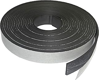 Master Magnetics Roll-N-Cut Flexible Magnetic Tape Refill - 1/16" Thick x 1/2" Wide x 15 Feet, 1 Roll, 07518