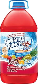 Hawaiian Punch Fruit Juicy Red Fruit Juice Drink, 1 Gal Bottle, Caffeine-free, Carbonation-free, Gluten-free, Excellent Source Of Vitamin C, Less Than 100 Calories