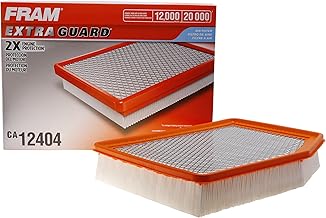 FRAM Extra Guard CA12404 Replacement Engine Air Filter for Select Cadillac, GMC and Chevrolet Models, Provides Up to 12 Months or 12,000 Miles Filter Protection