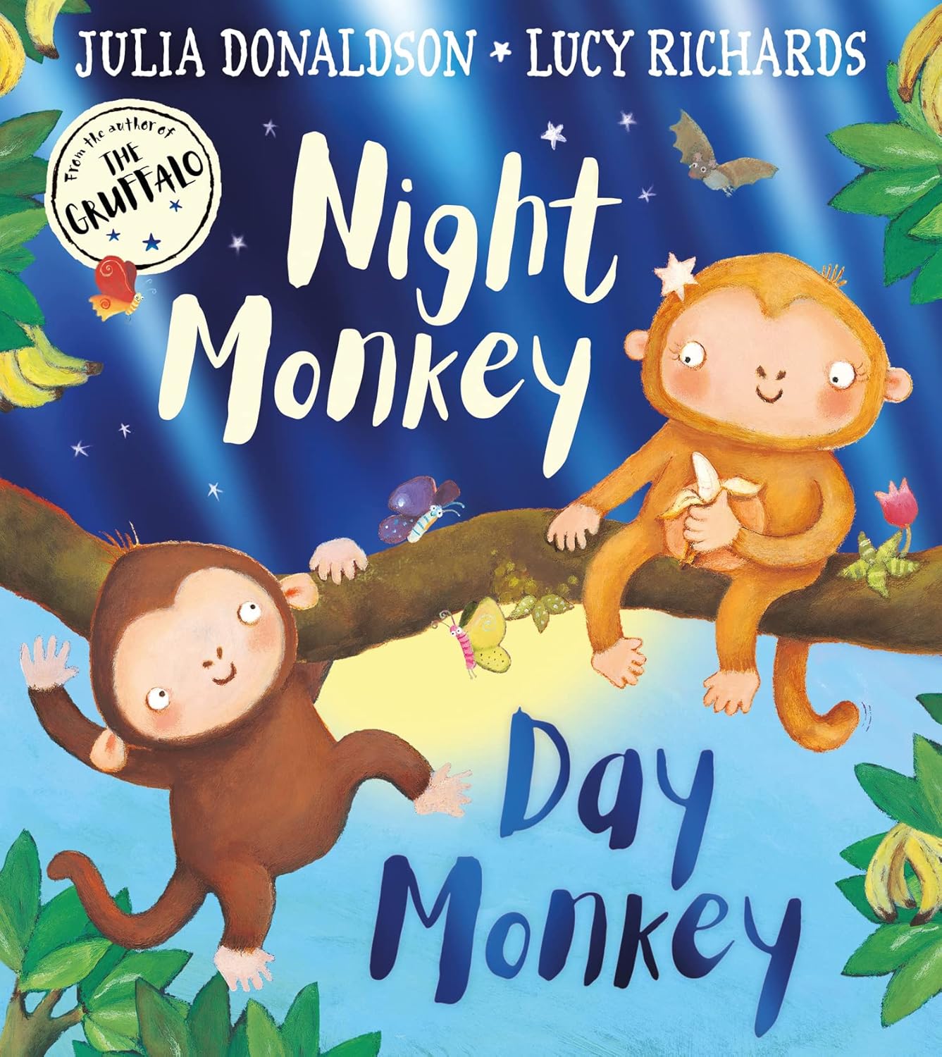Night Monkey, Day Monkey: The ultimate rhyming children’s picture book – now with a fabulously foiled cover!