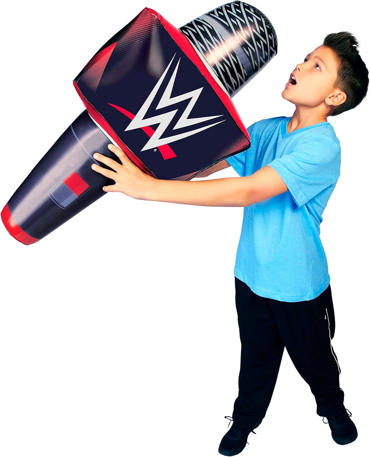 Airnormous EU610101 WWE Big Bash Prop |Inflatable Microphone | Role 40 Inches | Interactive Play, Mixed
