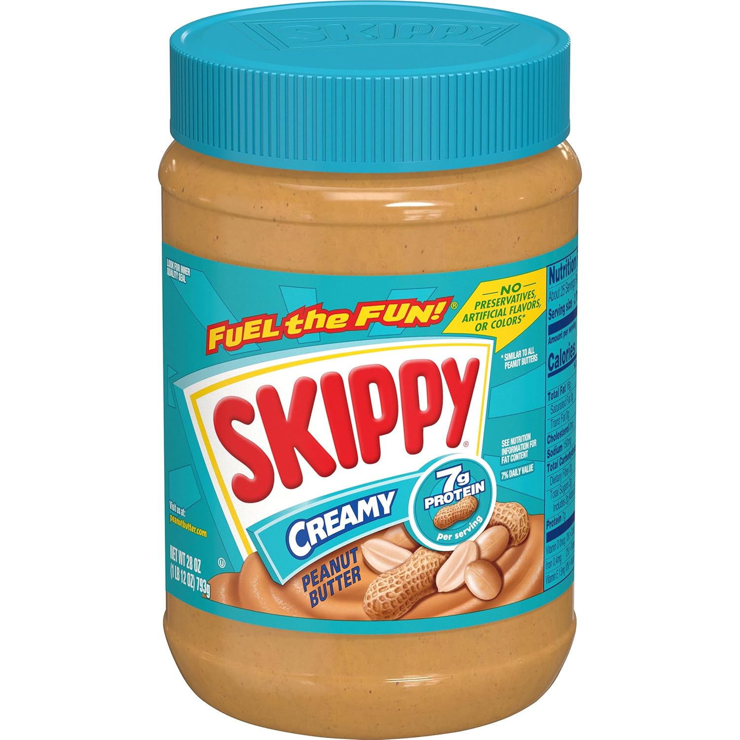 SKIPPY Creamy Peanut Butter, 28 oz