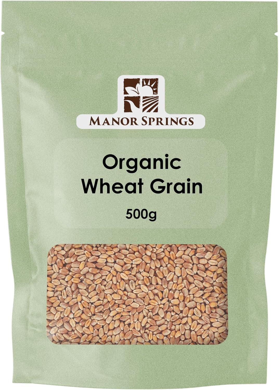 Organic Wheat Grain 500g by Manor Springs Organic