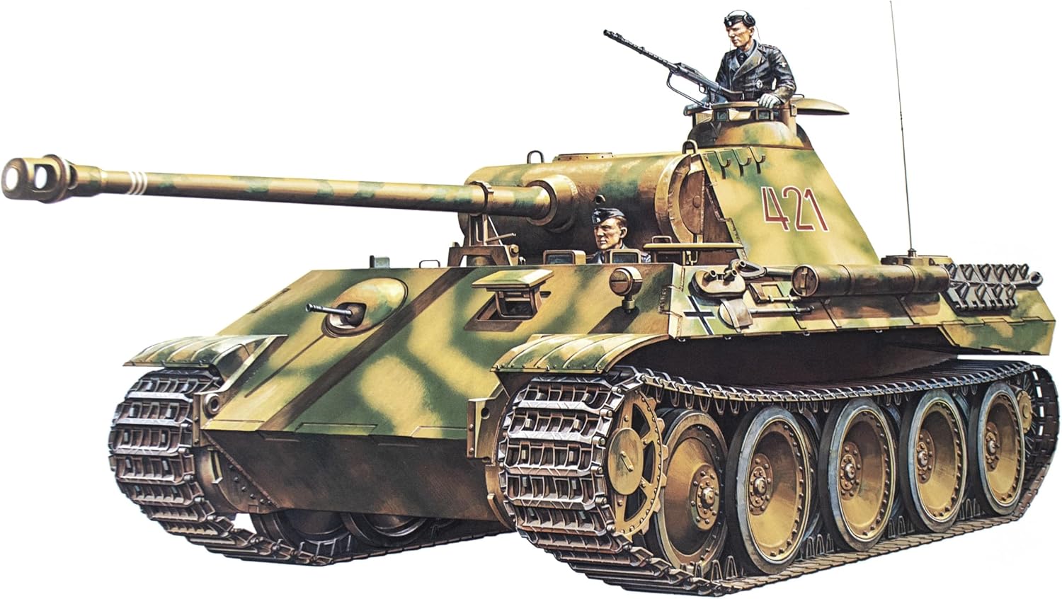 Tamiya Models German Pzkfw V Panther Ausf A Model Kit
