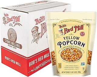 Bob's Red Mill Whole Yellow Popcorn, 30-ounce (Pack of 4)