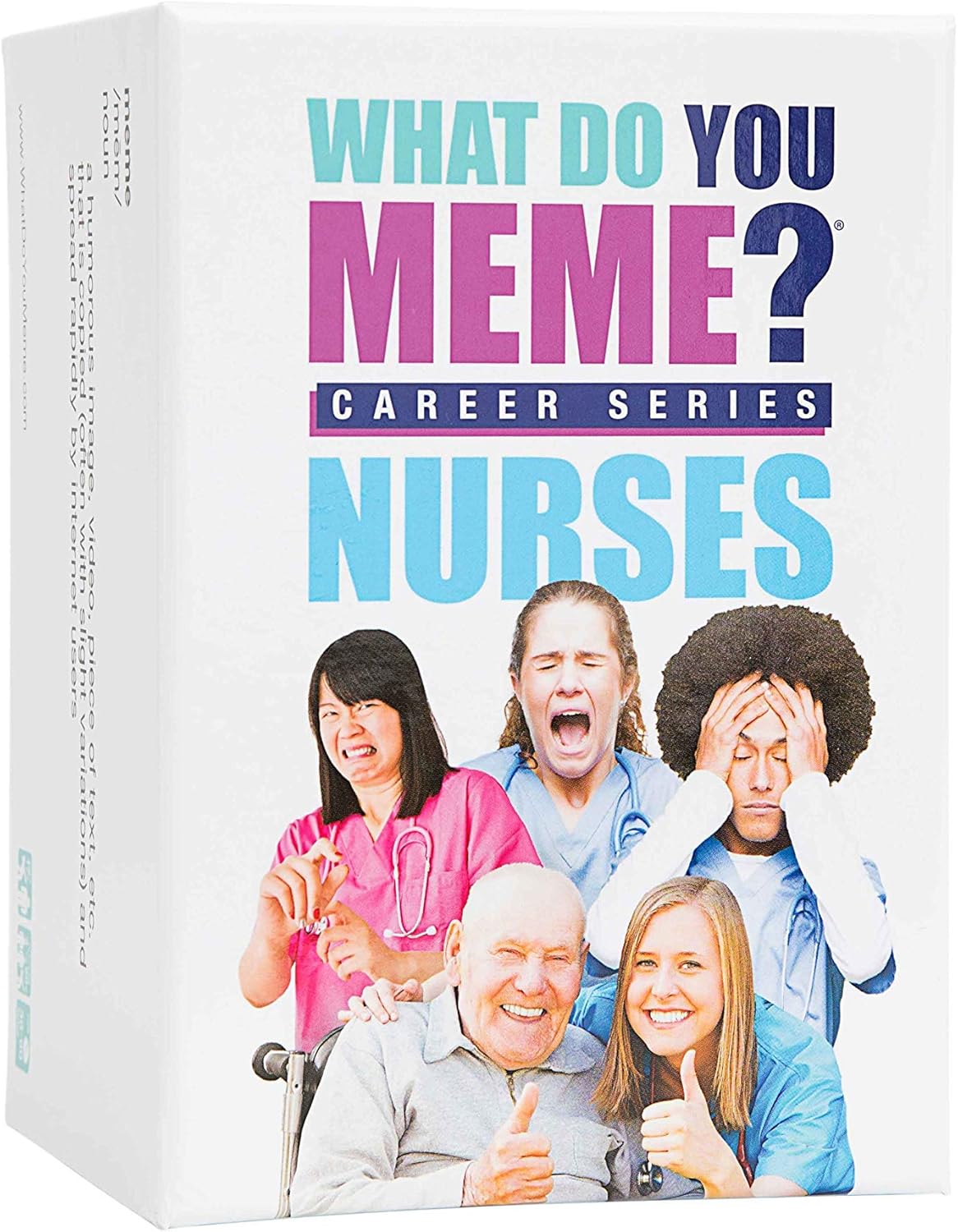 WHAT DO YOU MEME? Nurses Edition - The Hilarious Party Game for Meme Lovers