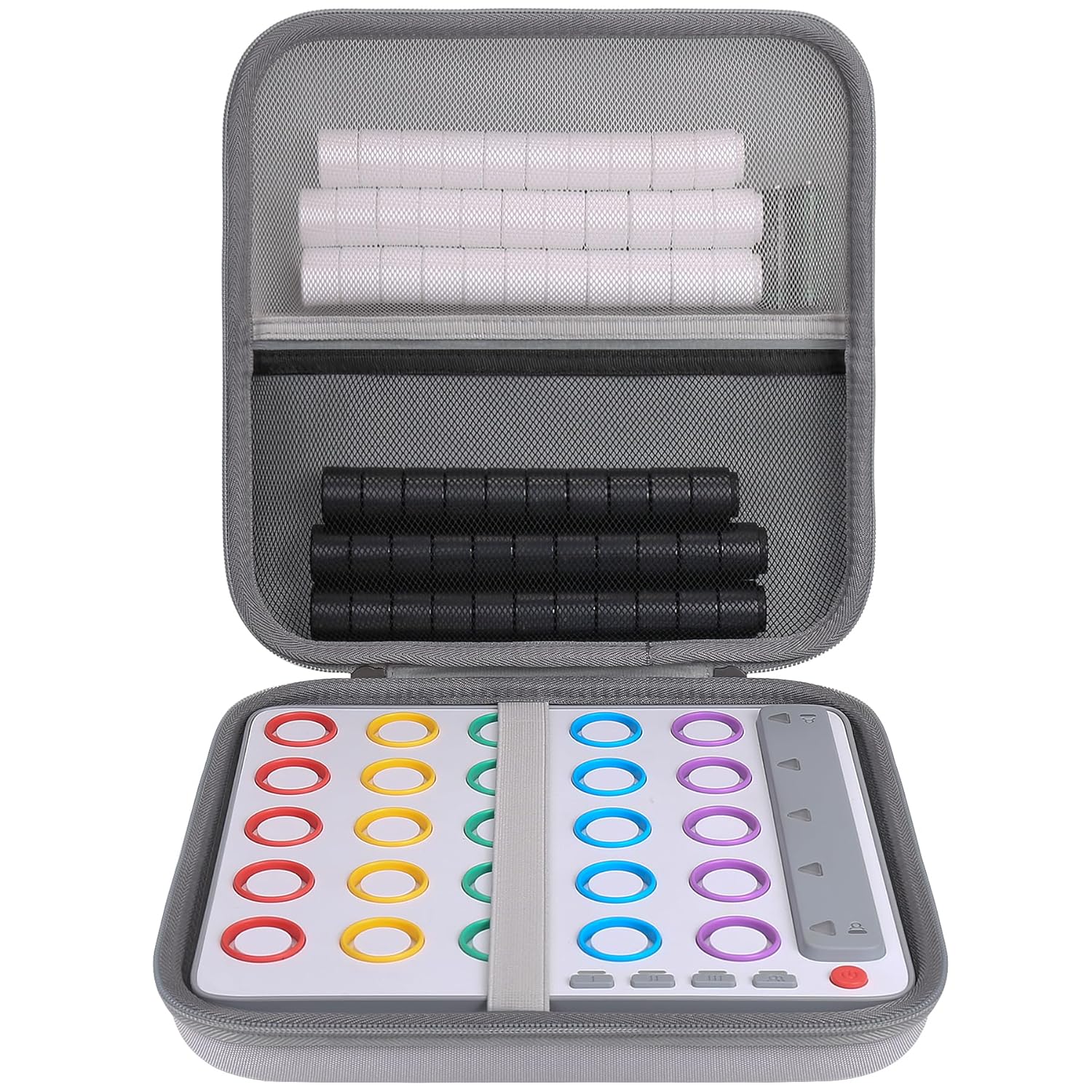 Hard Storage Case Compatible with GiiKER Smart Four 3D AI-Powered 4 in a Row Game,Protective Organizer for Strategy Board Games & Accessories by Aenllosi(Case Only)