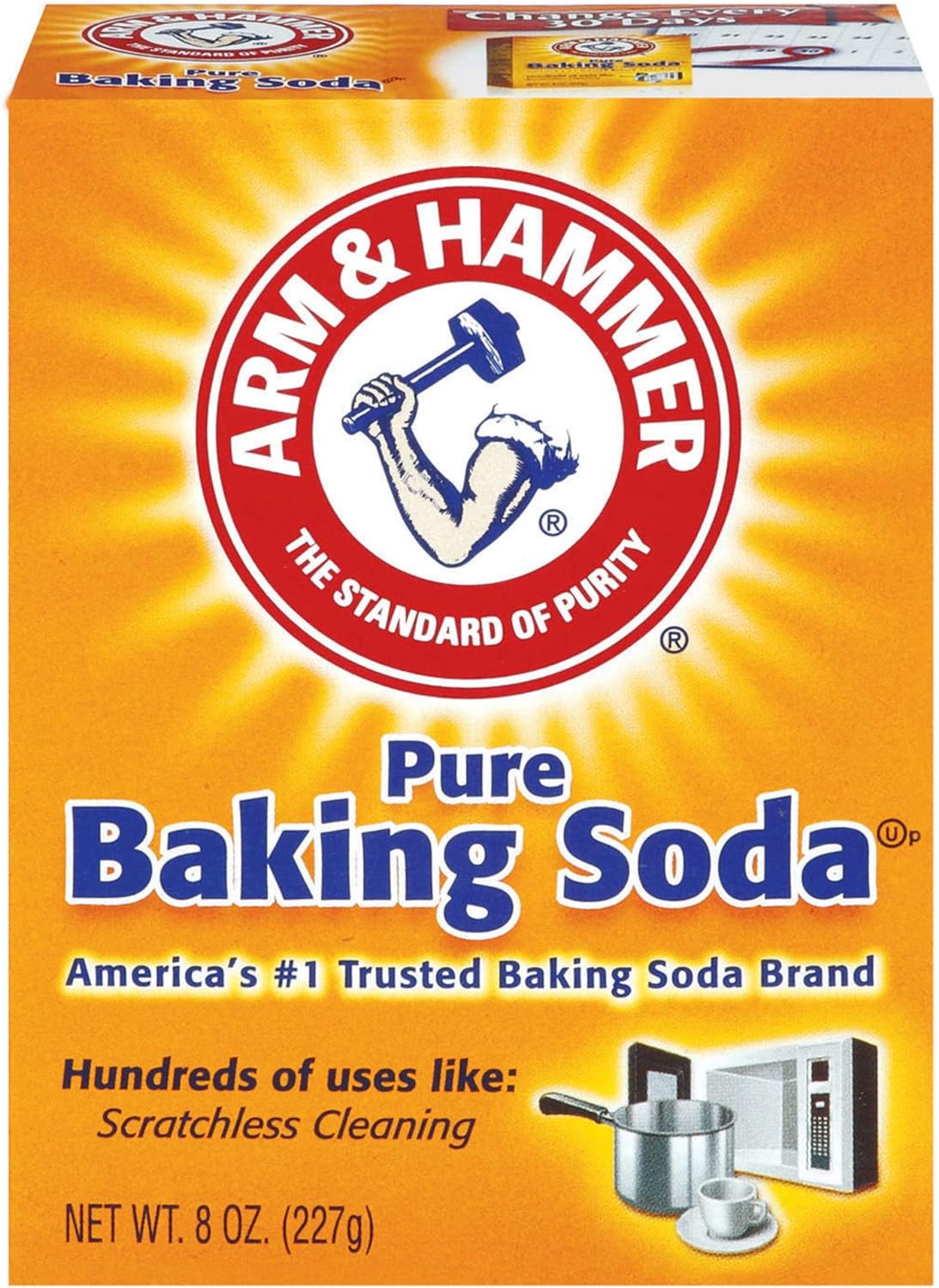 Arm & Hammer Baking Soda,8 Ounce (Pack of 24)
