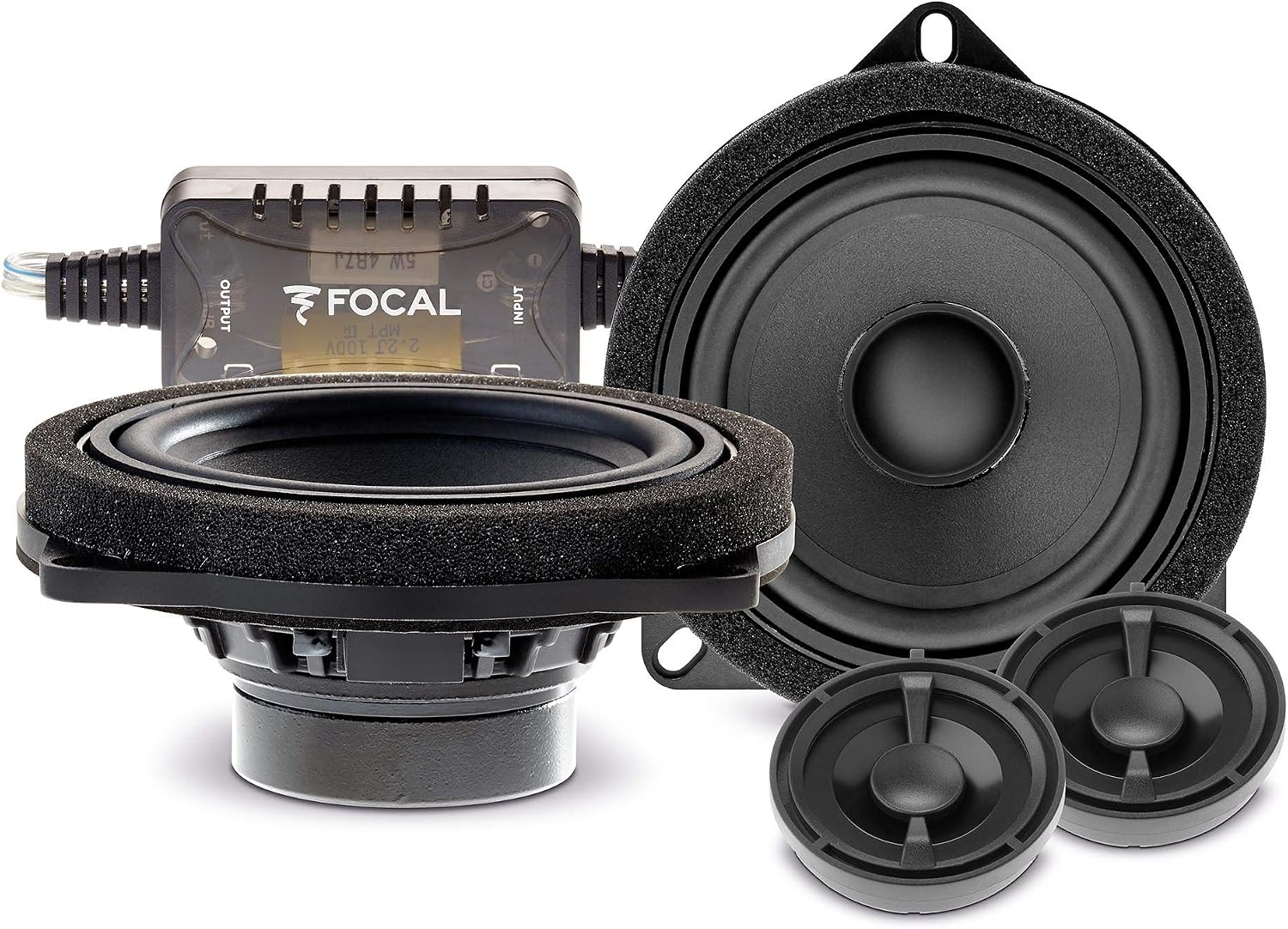 ISBMW100L 100 mm Replacement Component Speakers For BMW Vehicles