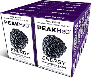 PeakH20 Electrolytes Powder Hydration Packets (Blackberry)