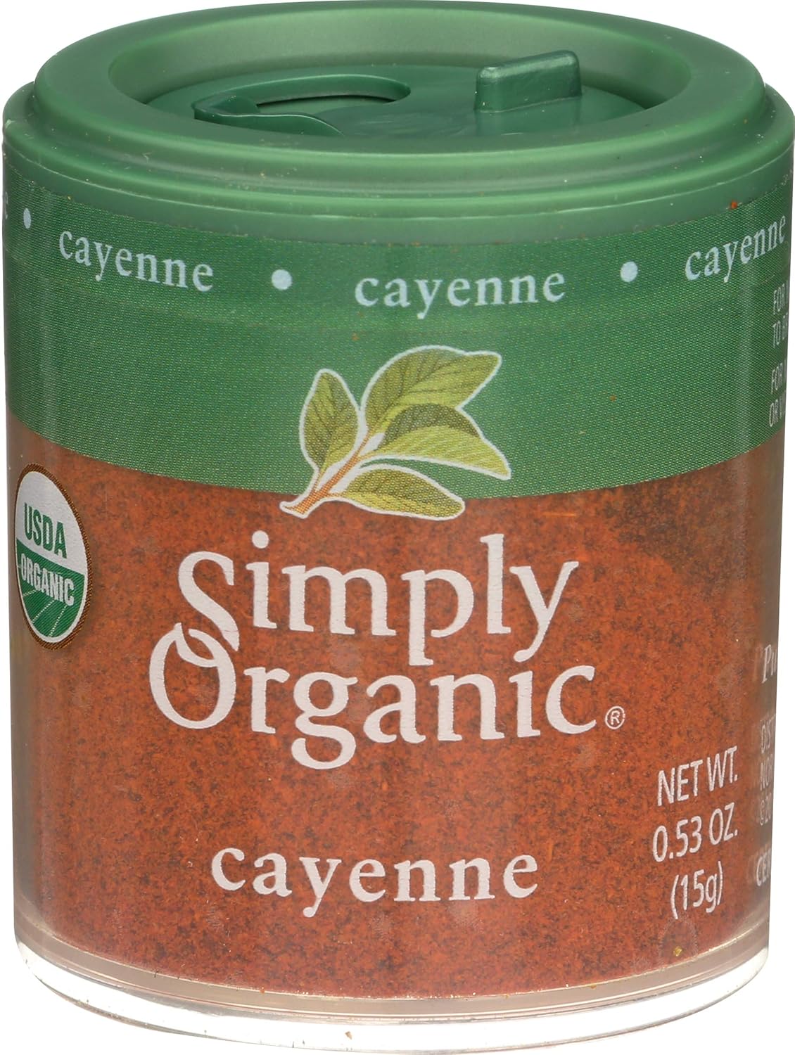 Simply Organic Mini Cayenne Pepper Ground, 0.53 oz