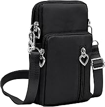 BIAOTIE Small Crossbody Bags for Women Travel Pouch Shoulder Bag Cell Phone Purse with Adjustable Strap