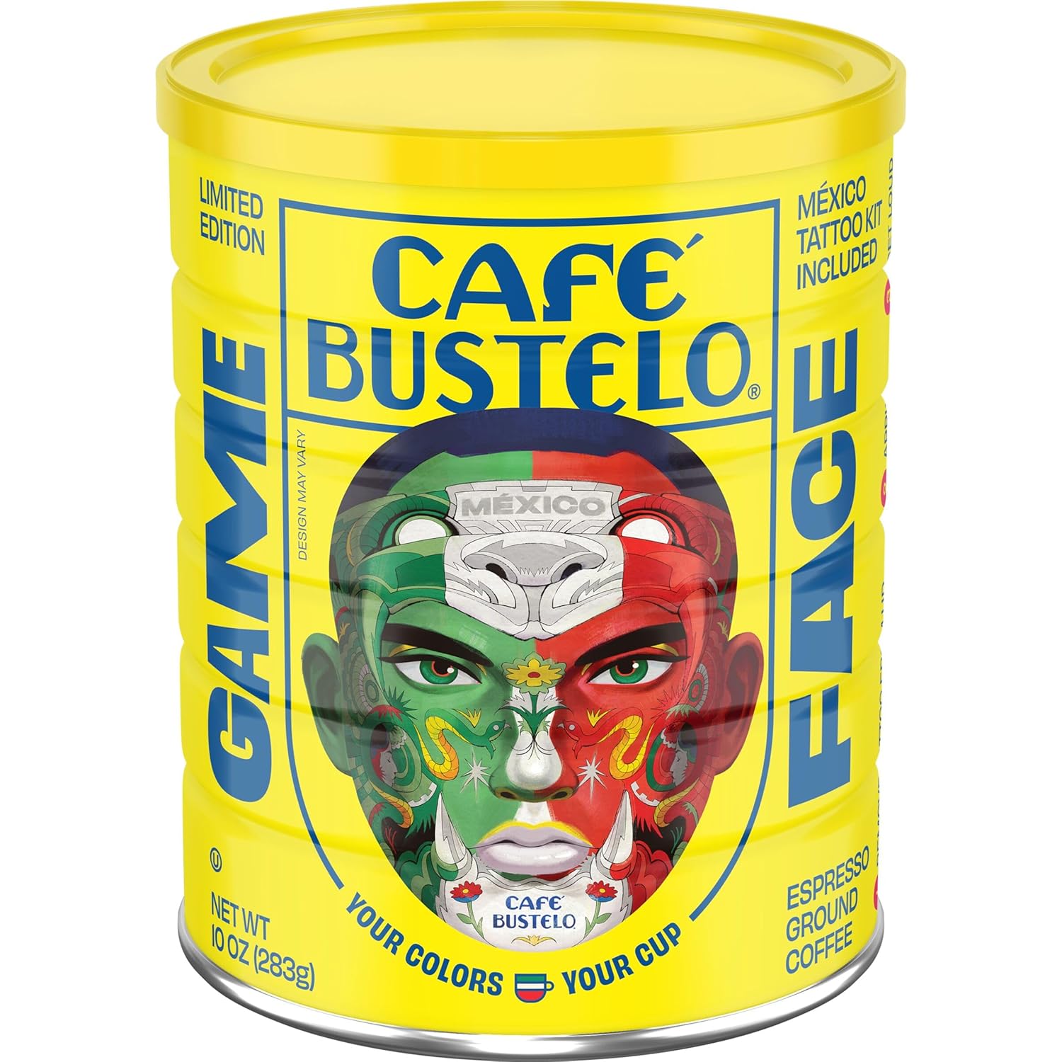 Cafe Bustelo Espresso Ground Coffee, 10 Ounce Can, Packaging May Vary | Packaging May Vary