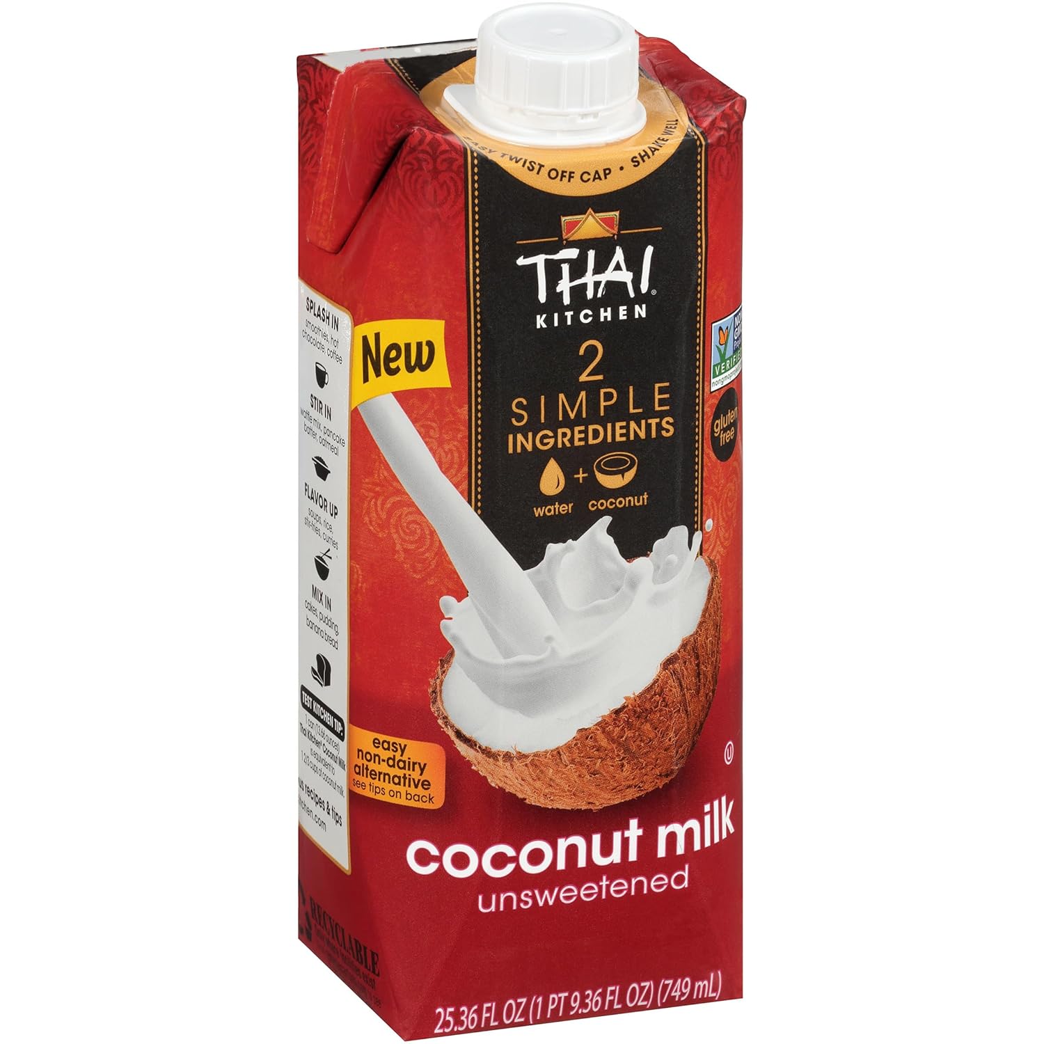 Thai Kitchen Unsweetened Coconut Milk, 25.36 fl oz