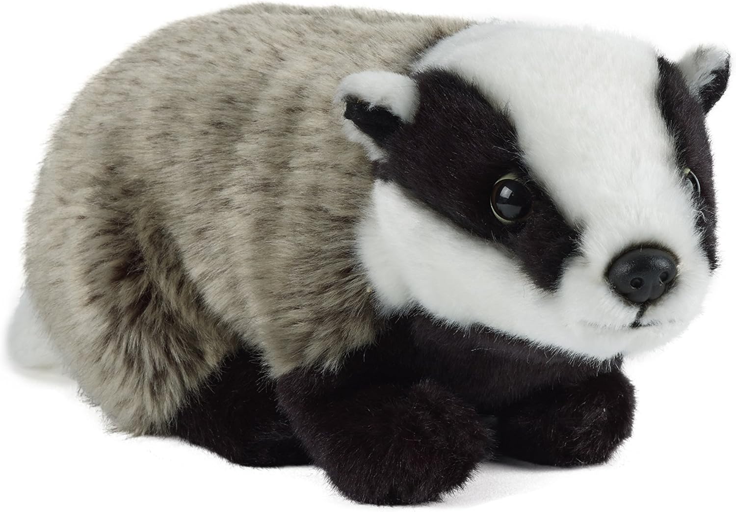 Living Nature Soft Toy - Large Badger (27cm)