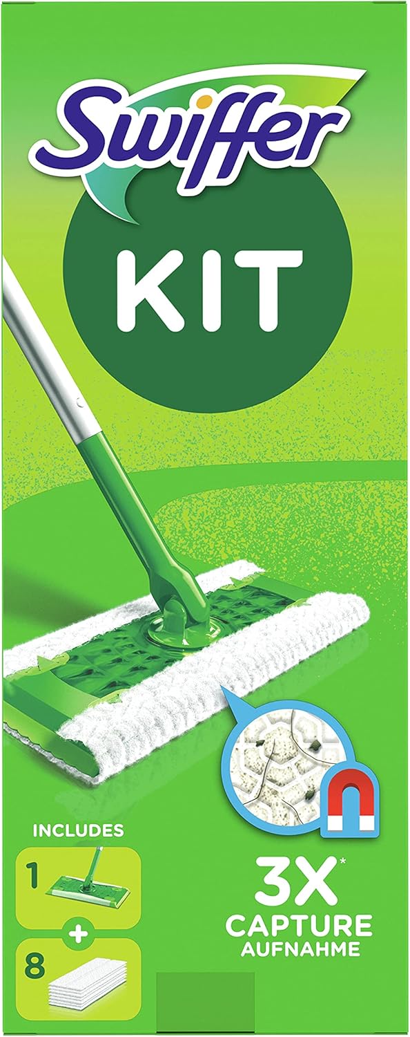 Swiffer Set 1 Floor Mop Plus 8 Floor Dusters