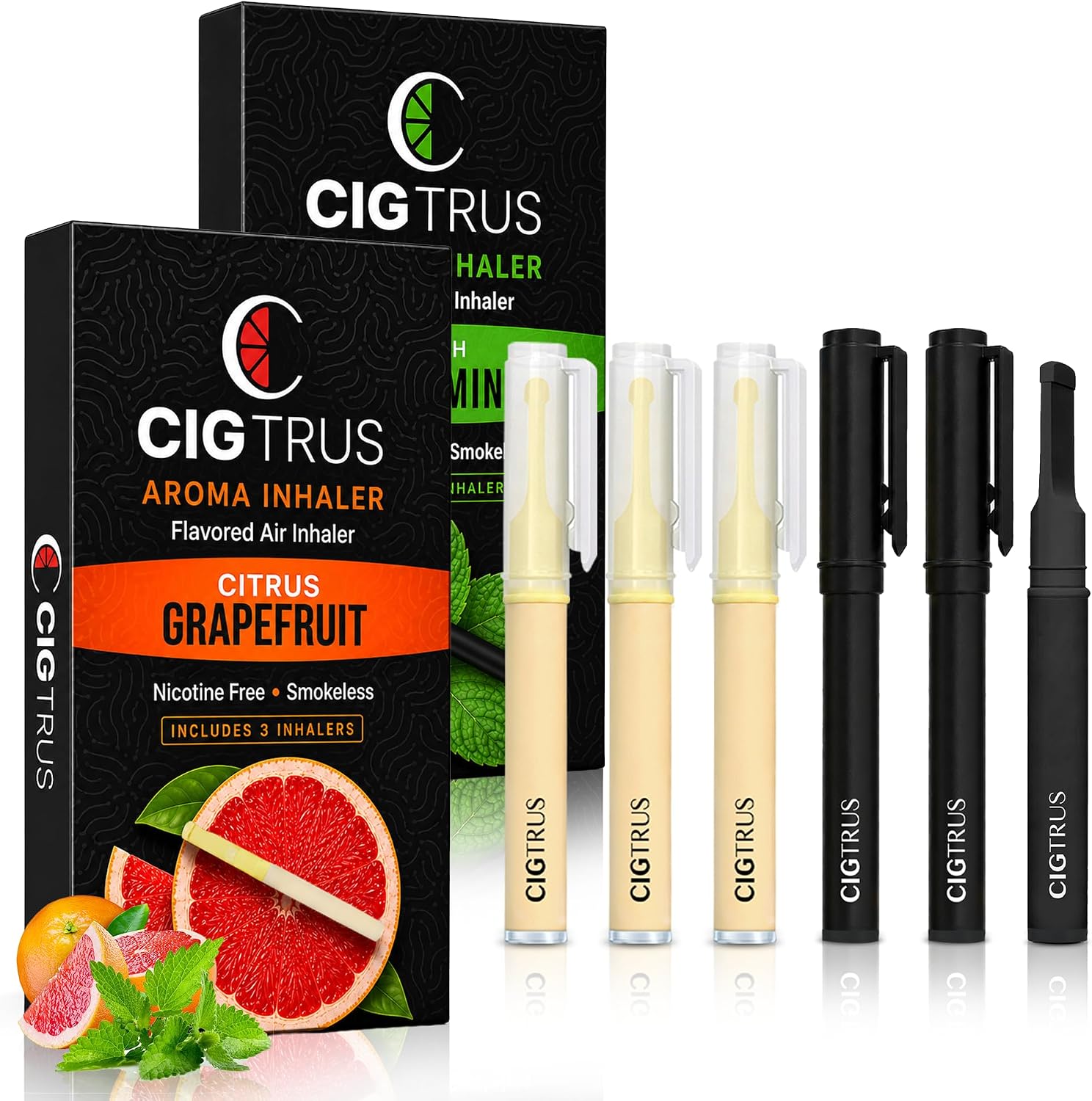 Cigtrus – Fresh Spearmint & Grapefruit – Set of 6