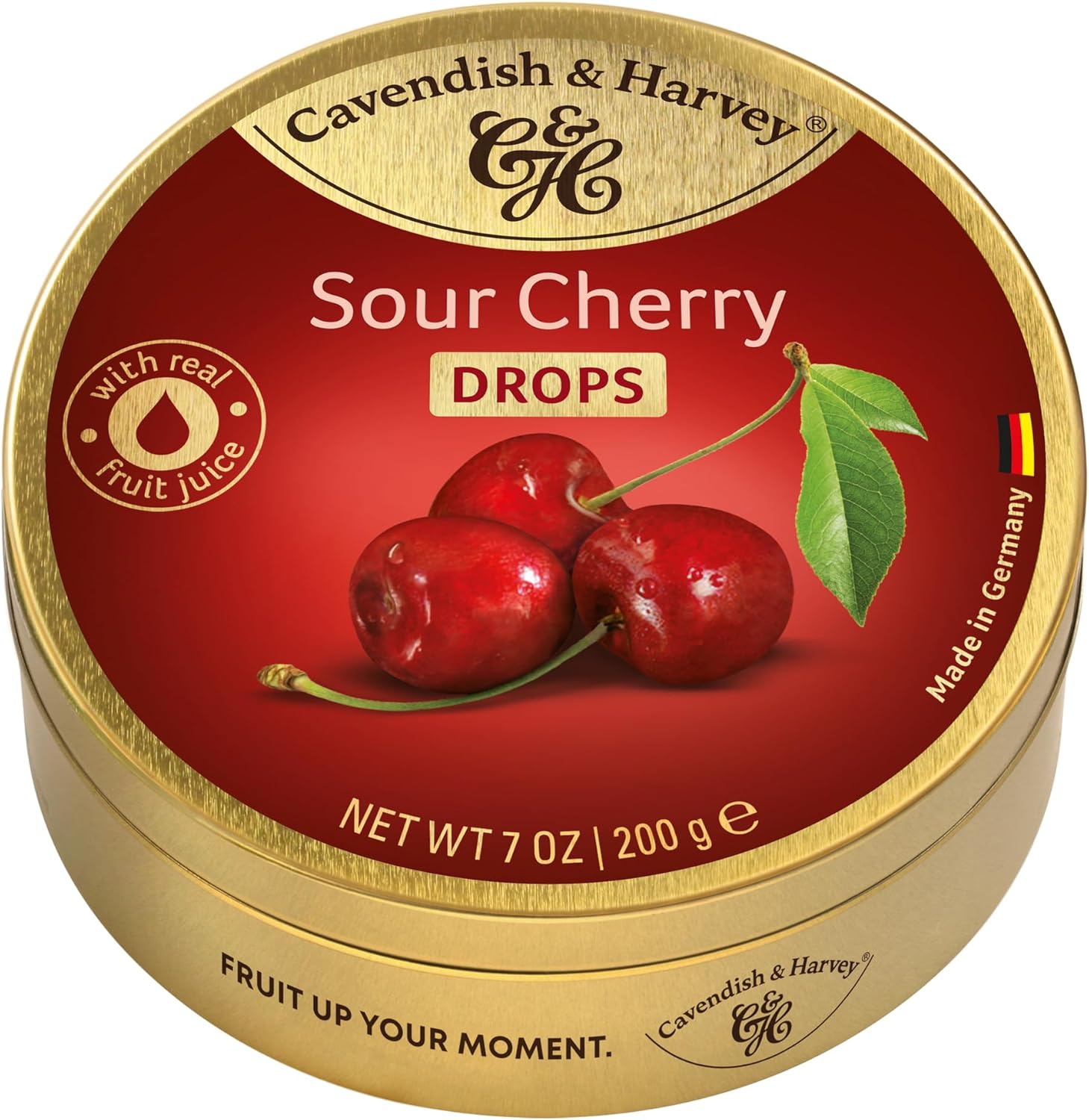 BUTLERS CANDY CAN Drops Sour Cherry 200 g