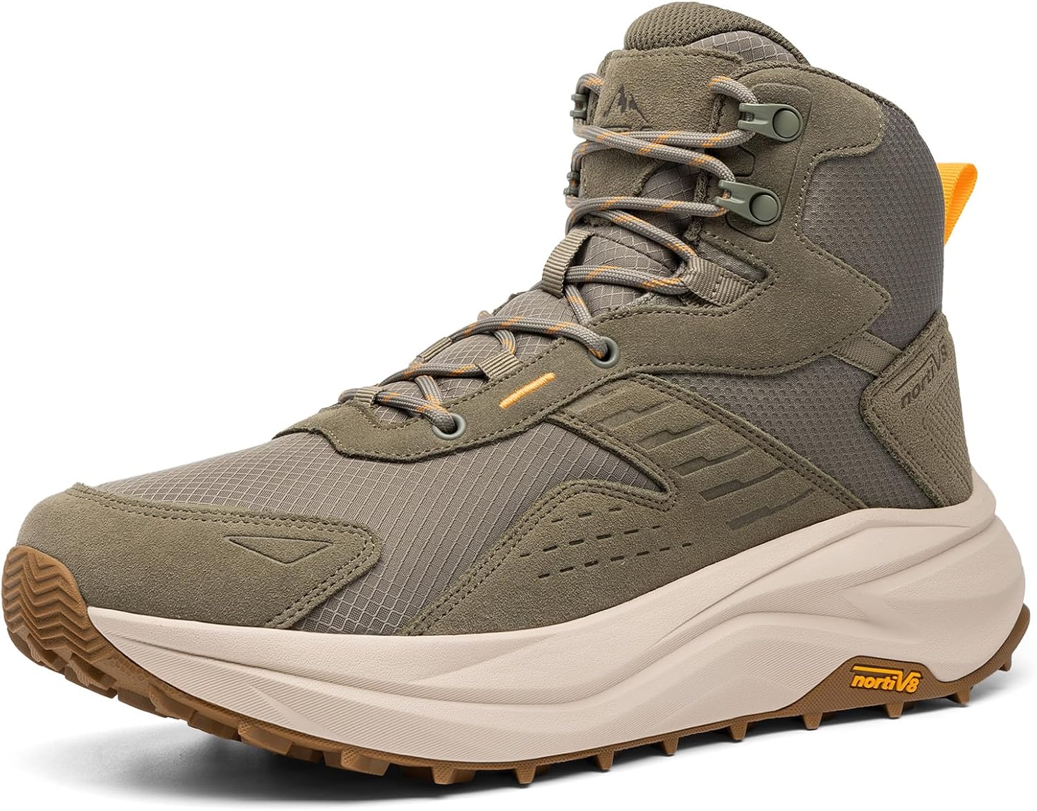 NORTIV 8 Men's Wide Toe Box Hiking Boots