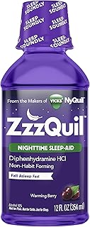 Zzzquil Nightime Sleep Ai Size 12z Zzzquil Nightime Sleep Aid 12z