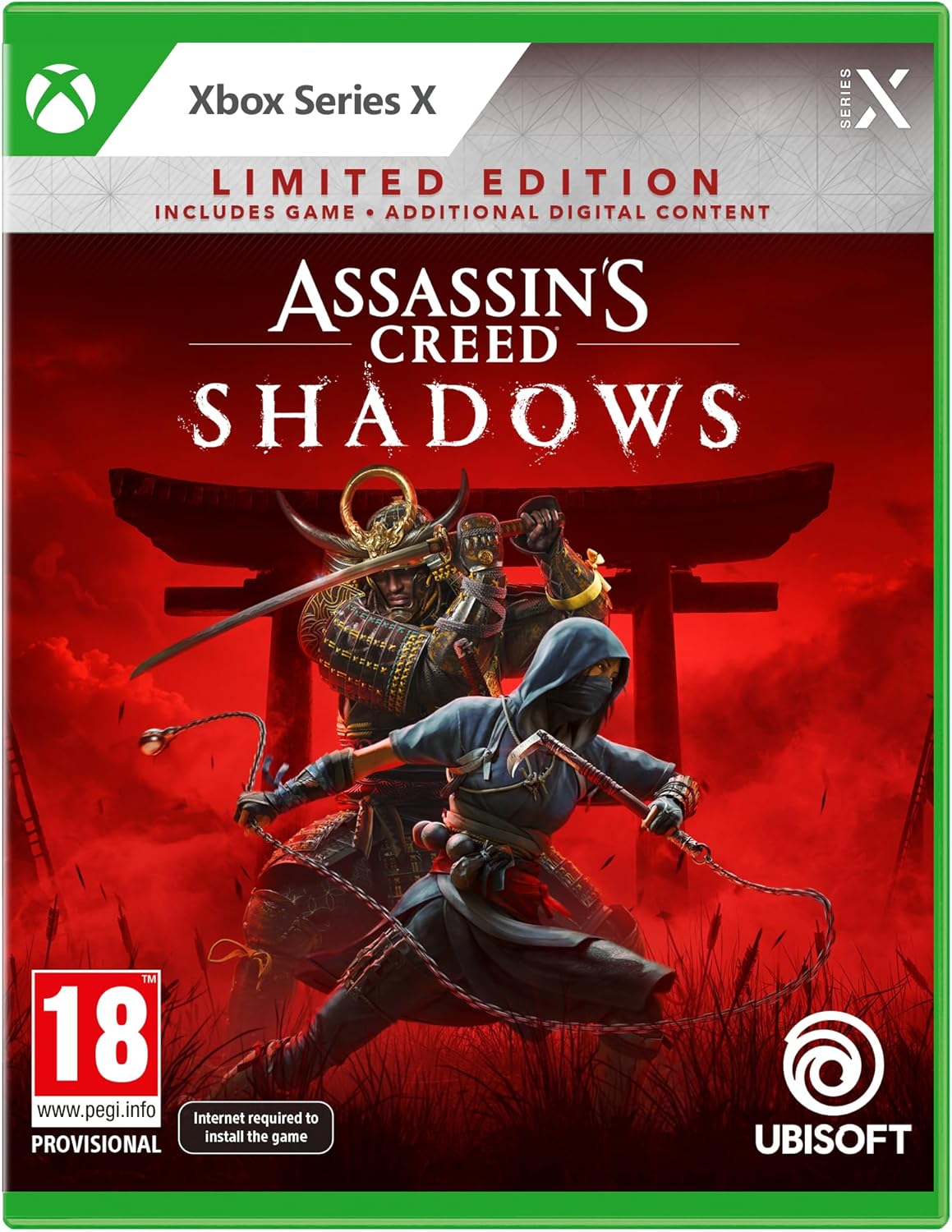 Assassin's Creed Shadows Limited Edition (Exclusive to Amazon.uk) (Xbox Series X)