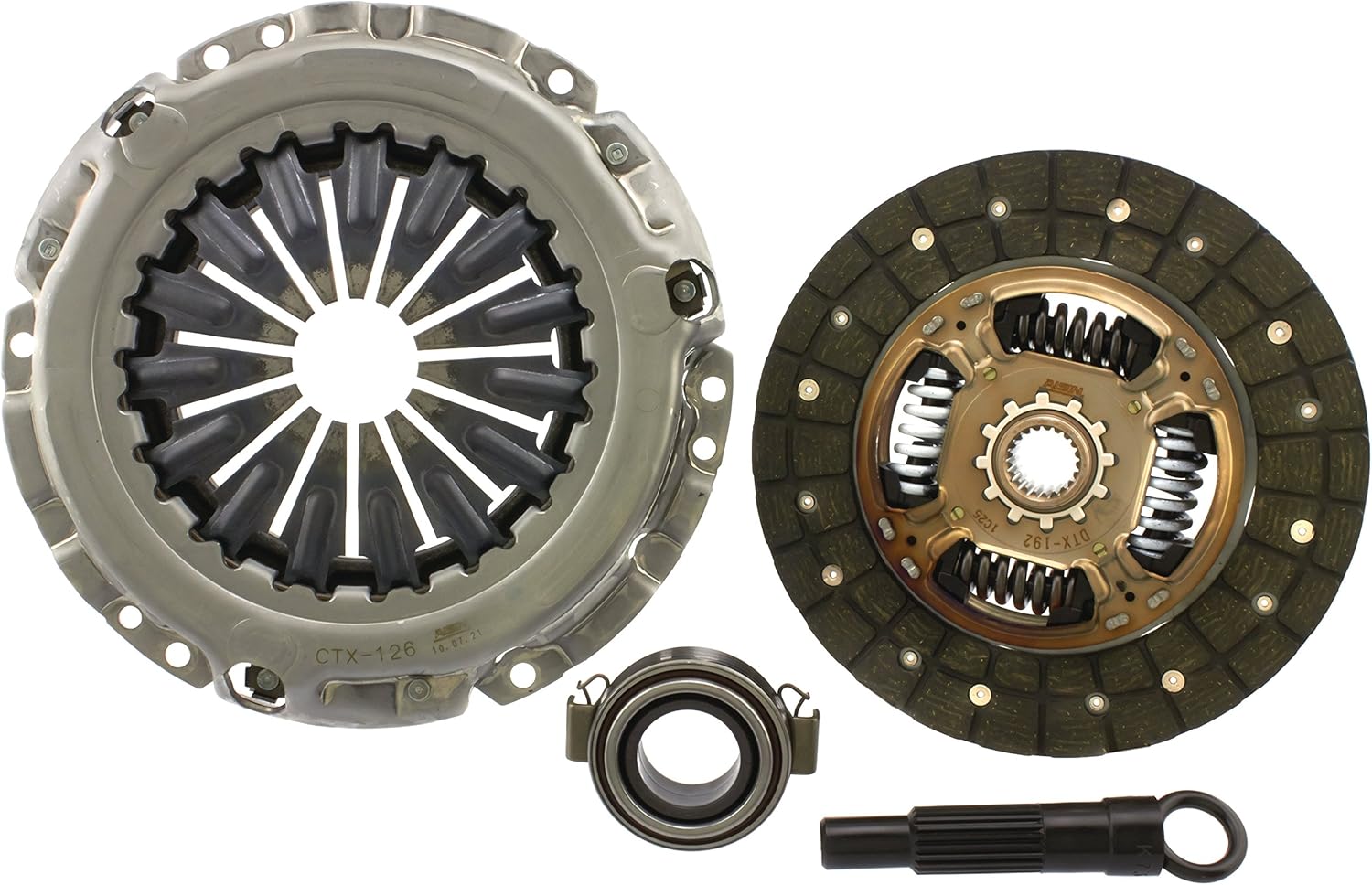 AISIN GENUINE CKT-075 OE Matched Clutch Kit - Compatible with Select Toyota Corolla, Matrix