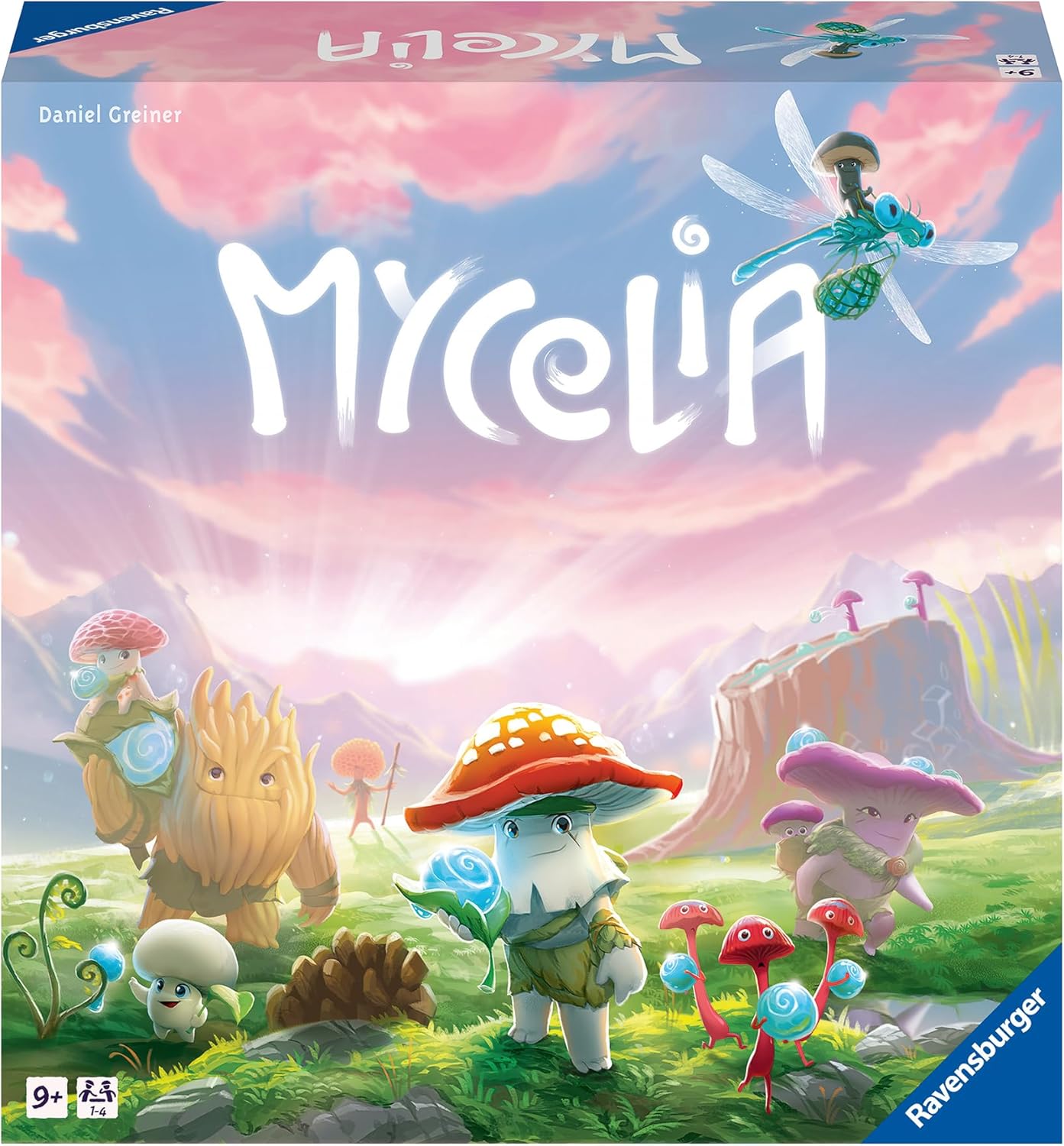Ravensburger Mycelia - Strategy Family Board Game for Adults and Kids Age 9 Years Up - 1 to 4 Players