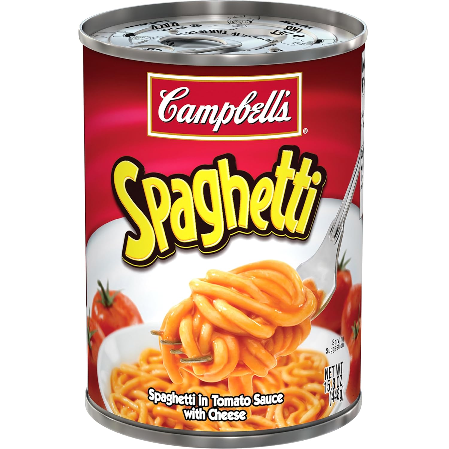 Campbell's Canned Spaghetti, Snacks for Kids and Adults,15.8 OZ Can