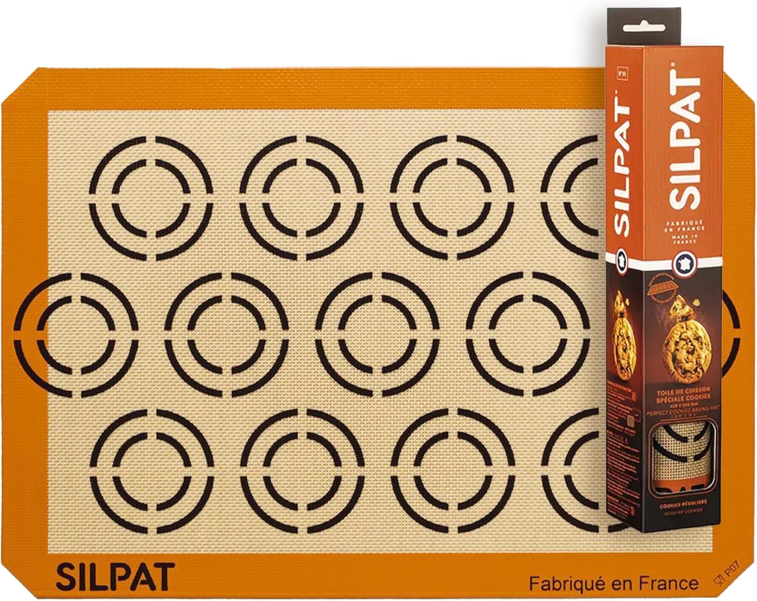 Silpat The Original Perfect Cookie Non-Stick Silicone Baking Mat, 11-5/8" x 16-1/2"