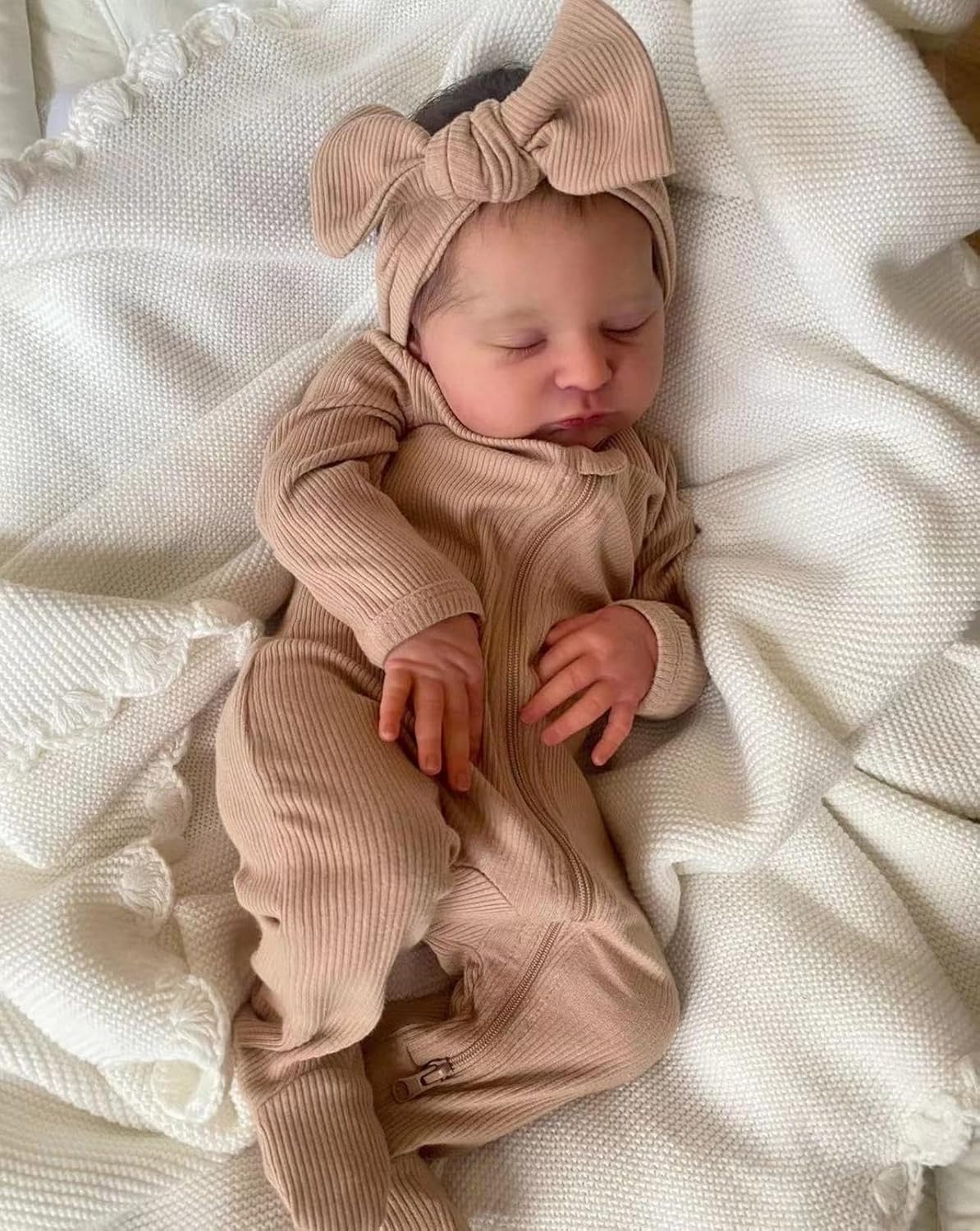 Zero pam Reborn Baby Dolls 20 Inch Realistic Baby Doll Real Babys That Look Real Reborns Babies Silicone Reborn Dolls Girls Life Size Doll For Children Age 3+