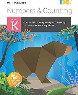 Kindergarten Numbers and Counting Workbook (IXL Workbooks) (IXL Topic-Specific Workbooks)