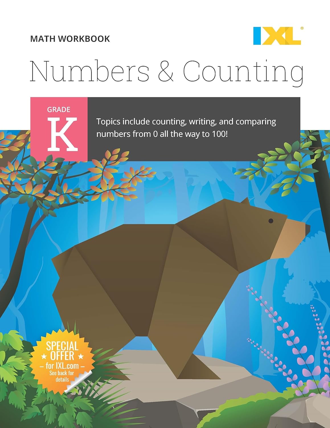 Kindergarten Numbers and Counting Workbook (IXL Workbooks) (IXL Topic-Specific Workbooks)