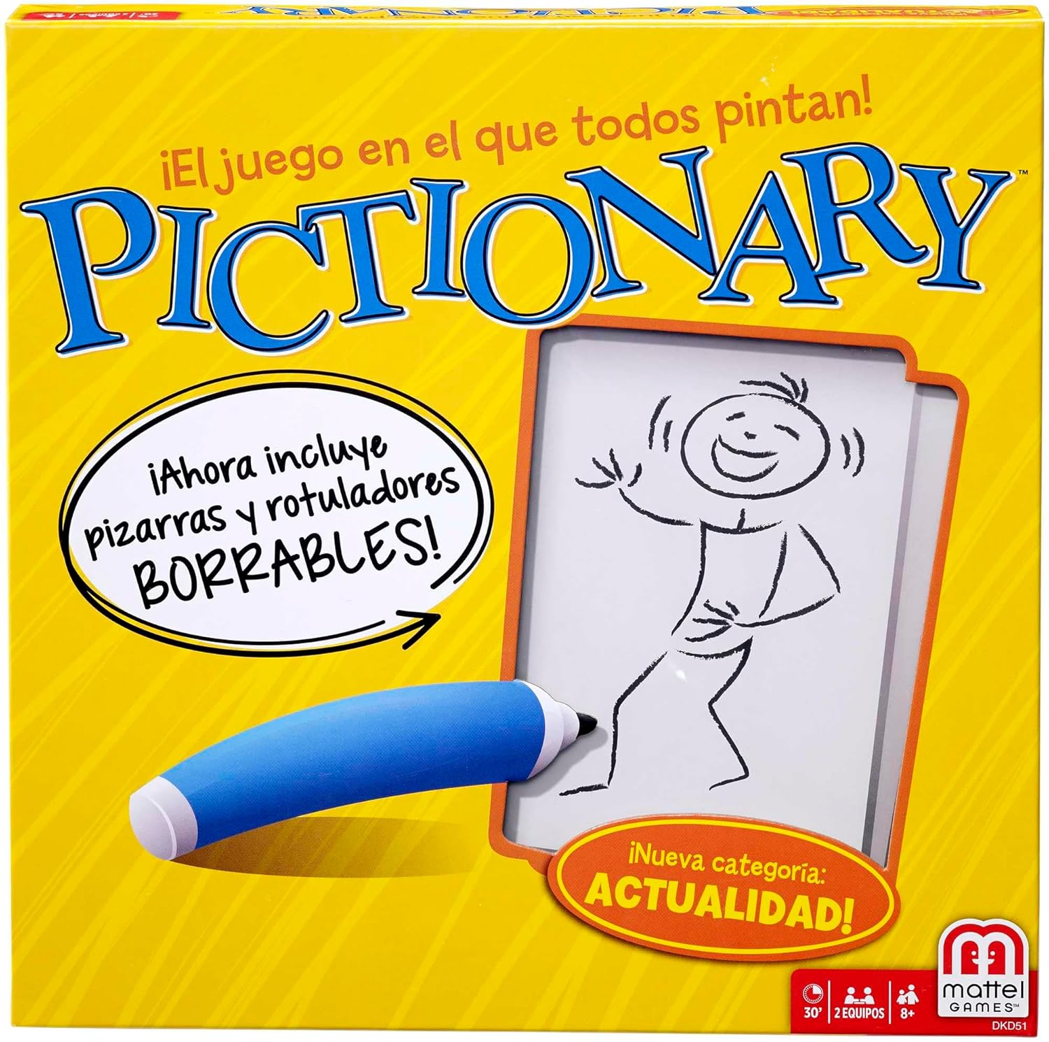 Mattel Games - Pictionary, Board Games (Mattel DKD51)