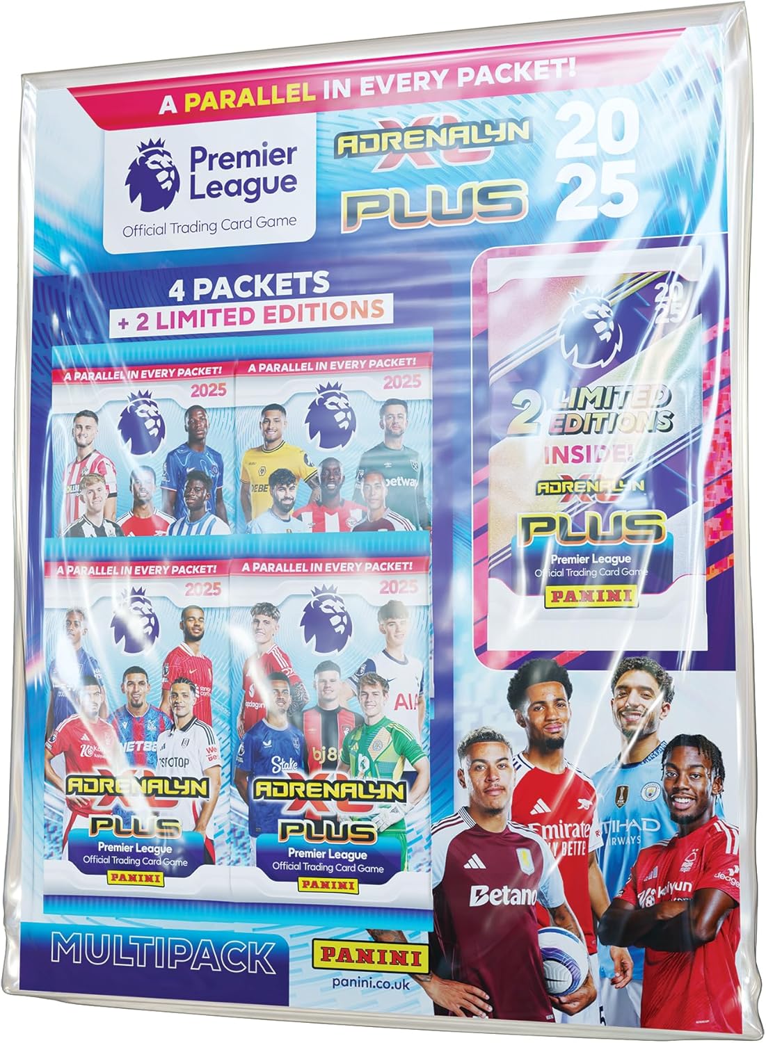 Premier League Adrenalyn XL™ PLUS 2025 Official Trading Card Game - Multipack