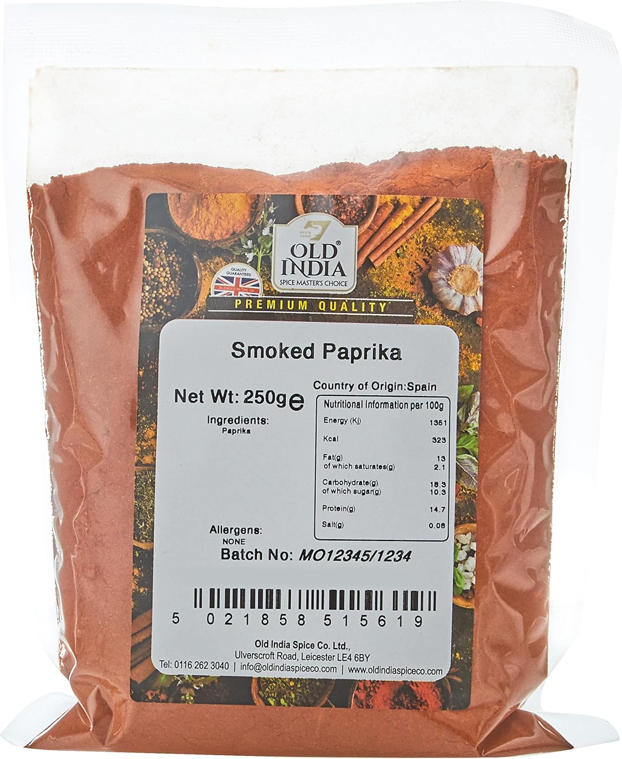 Old India Smoked Paprika 250 g