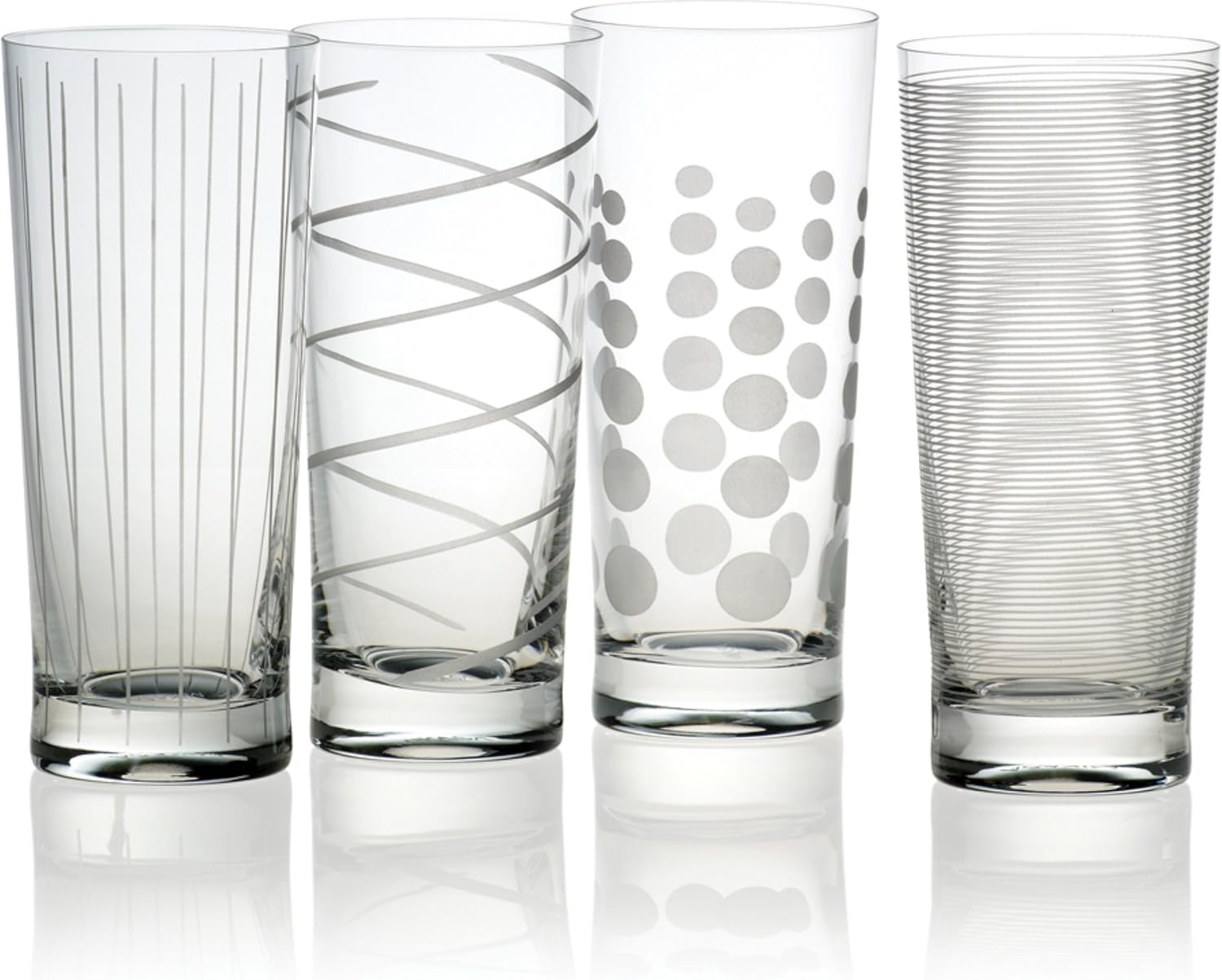 Mikasa Cheers Highball Glass, 19.75-Ounce, Set of 4