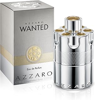 Azzaro Wanted Eau de Parfum - Energizing & Intense Mens Cologne - Woody, Aromatic & Spicy Fragrance - Fresh Notes of Juniper Berries, Sage, Vetiver - Lasting Wear - Luxury Perfumes for Men