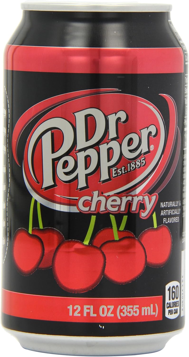 Dr Pepper Cherry 355 ml (Pack of 12)