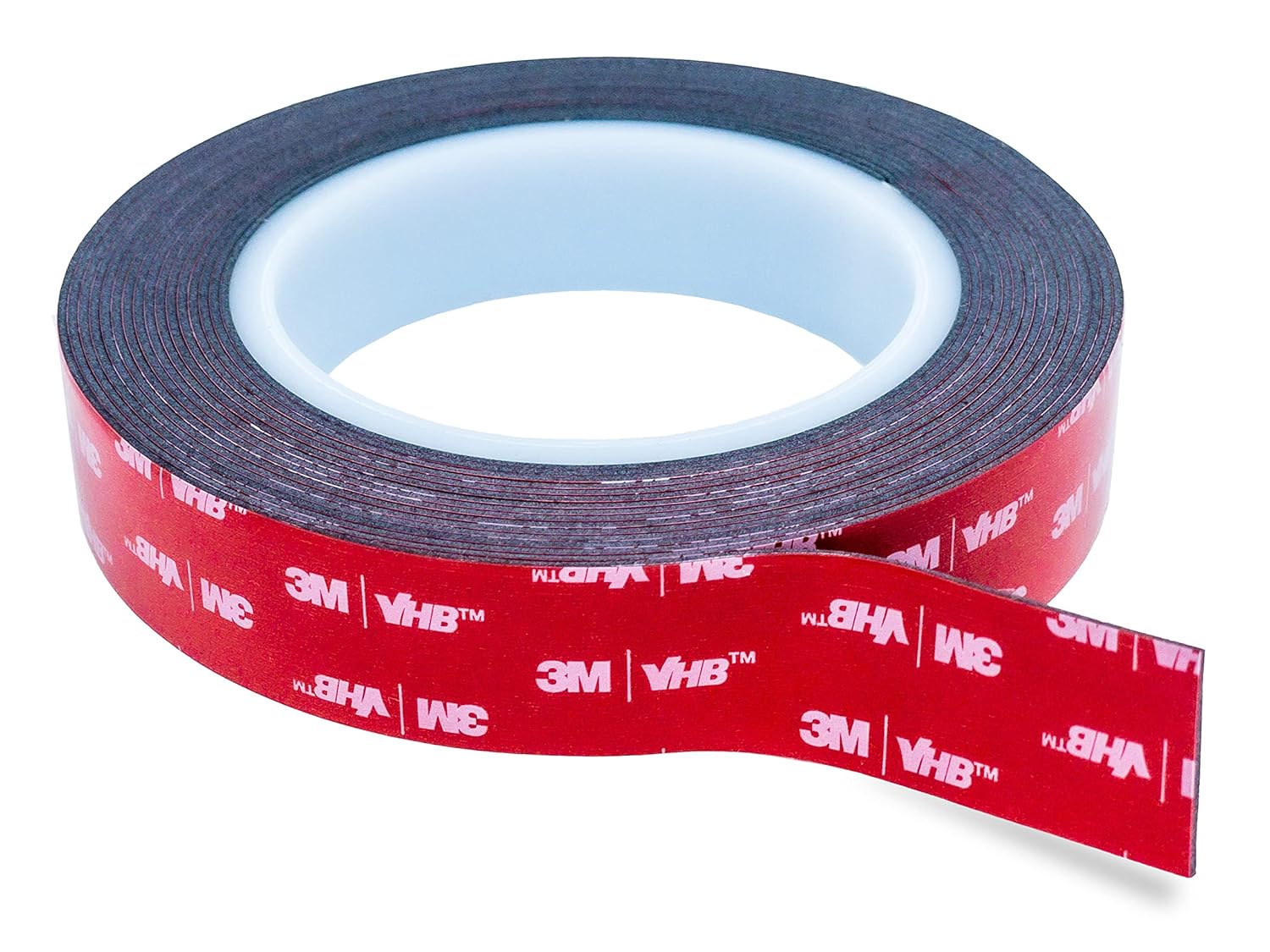 Double Sided Heavy Duty Mounting Tape 24mmx16ft, 3M VHB, Waterproof, heat resistant, Foam Tape for Car, Home, Office Decor, LED Light Mount, Astragal Bar Mounting