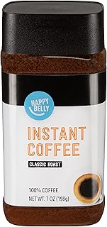 Amazon Brand - Happy Belly Classic Roast Instant, 7 ounce (Pack of 1)