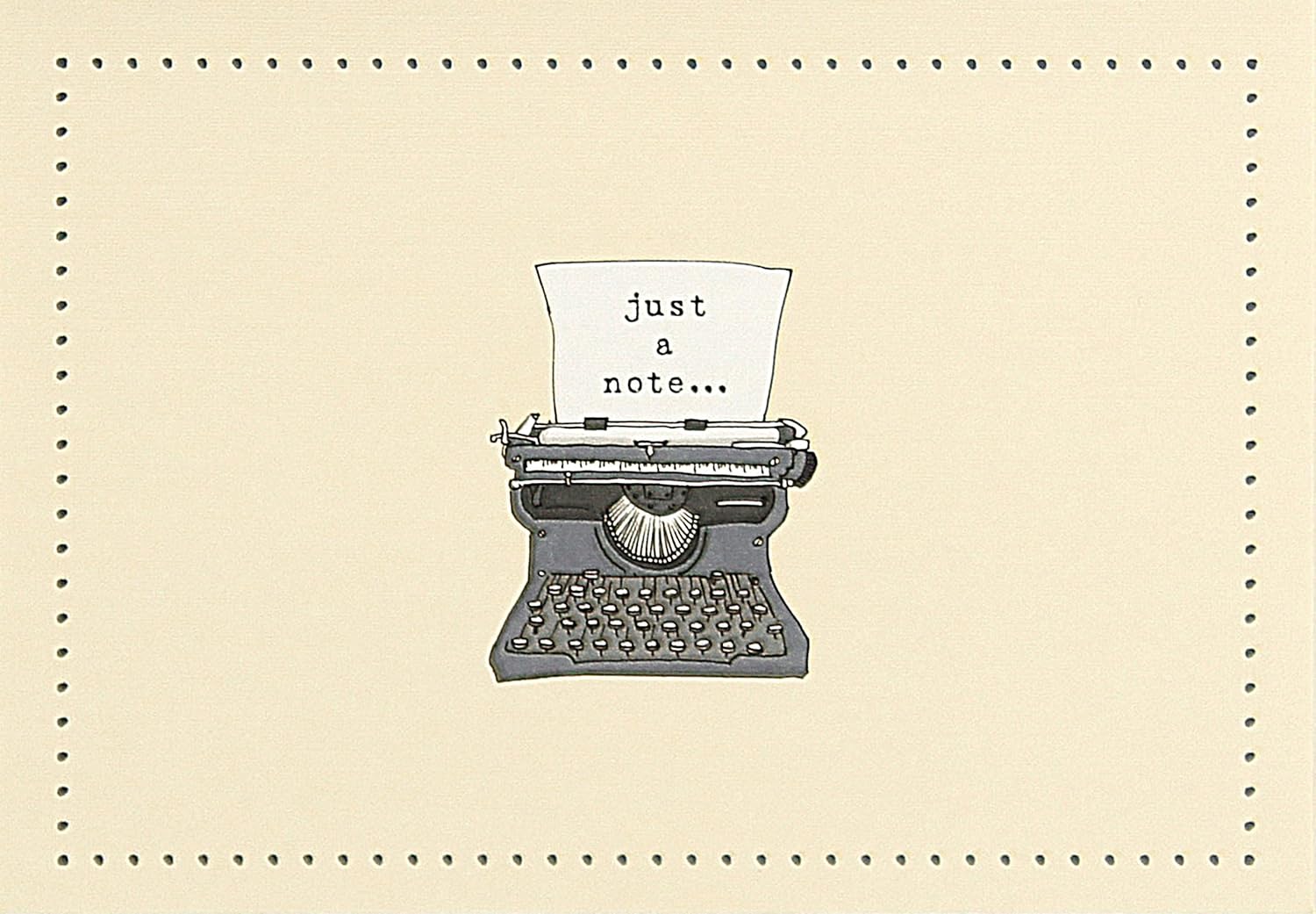 Typewriter Note Cards (Stationery, Boxed Cards)