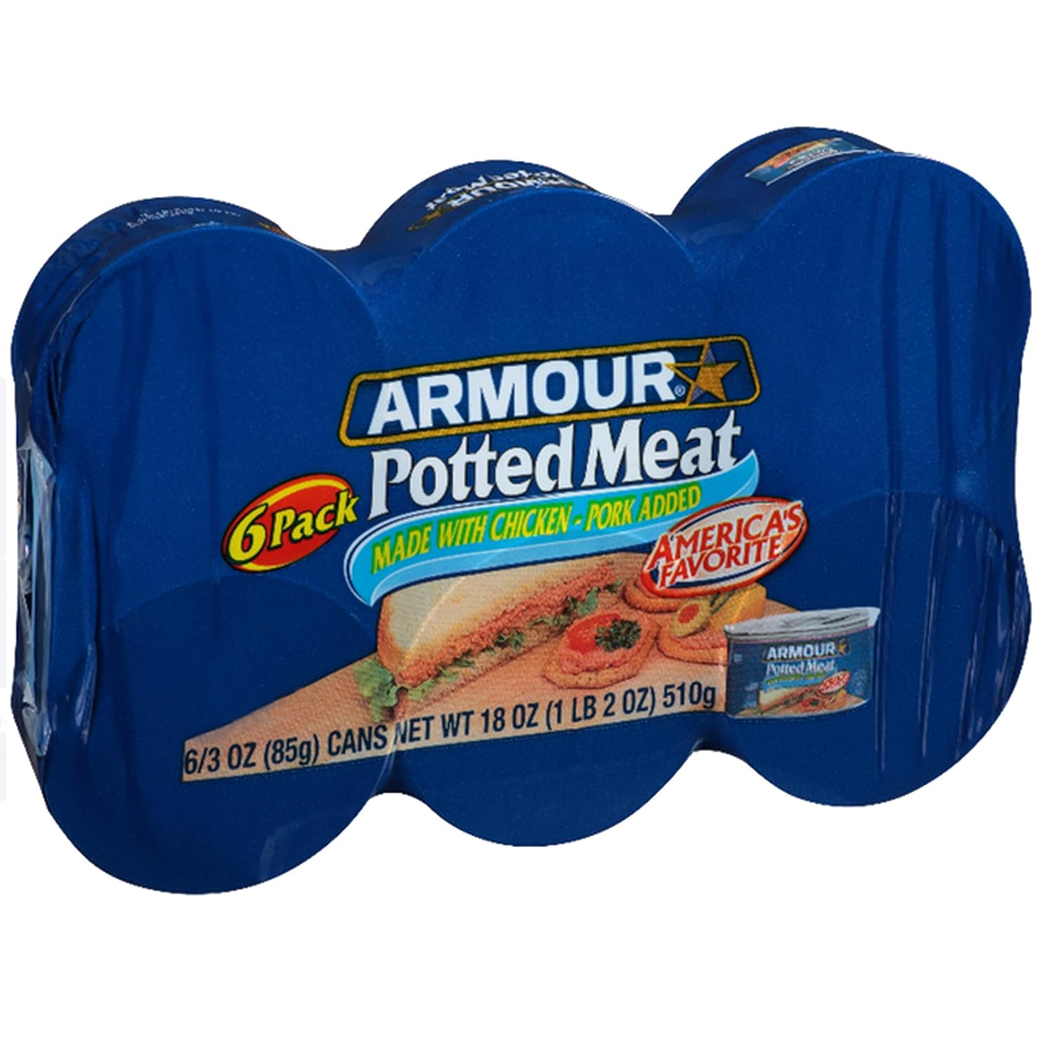 Armour Star Potted Meat, 18 oz