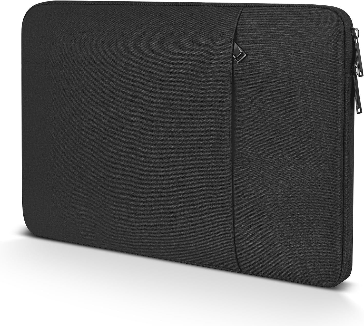 CaseBuy MacBook Air 15 inch Sleeve Water-Resistant Protective Case for 2025-2023 MacBook Air 15 M2 M3 M4 Chip A2941 A3114 A3241 Laptop Carrying Case Cover Slim Travel Accessories Bag -Black