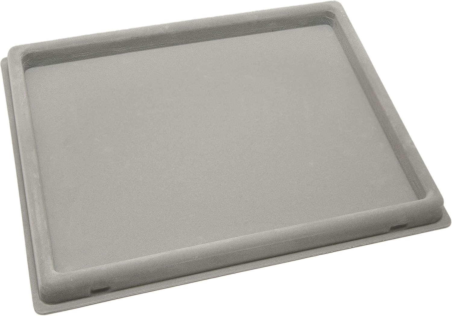 The Beadsmith Treasure Mat Tray, 11 x 14 inches, Bead Board, Grey Flocked, with Cover, Design Boards for Jewelry Making. (Treasure Mat not Included)