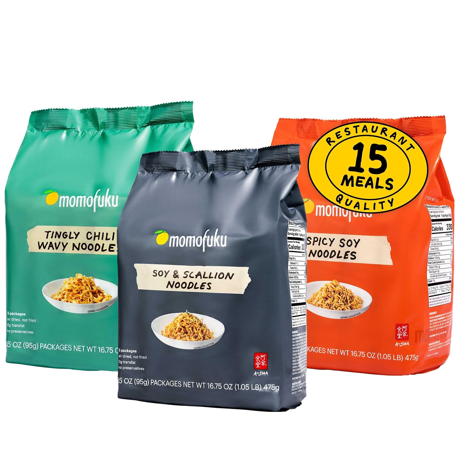 Momofuku Goods Noodle Variety Pack | 15 Servings